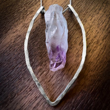 Load image into Gallery viewer, Amethyst Point Sterling Silver Necklace
