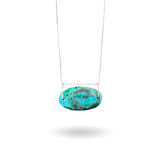 Load image into Gallery viewer, 53 Ct. Azurite Sterling Silver Necklace
