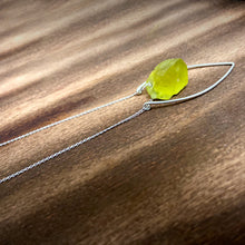 Load image into Gallery viewer, Lemon Quartz (Oro Verde Quartz) Sterling Silver Pendant Necklace
