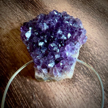 Load image into Gallery viewer, Amethyst Geode Sterling Silver Pendant Necklace
