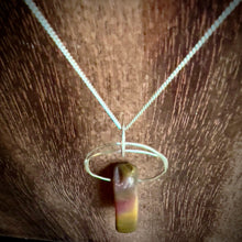 Load image into Gallery viewer, Rainbow Mookaite Sterling Silver Pendant Necklace
