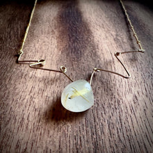 Load image into Gallery viewer, Rutilated Quartz Gold Pendant Necklace
